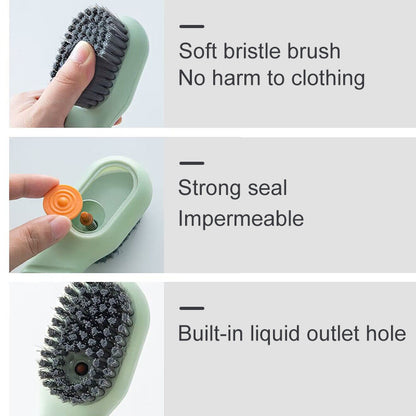Deep Cleaning Shoe Brush Automatic Liquid Discharge