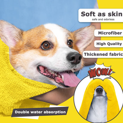 Quick-drying Pet Towels Soft Fiber Towels Robe